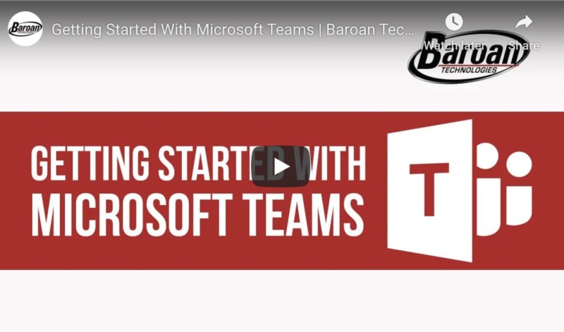 Getting Started With Microsoft Teams